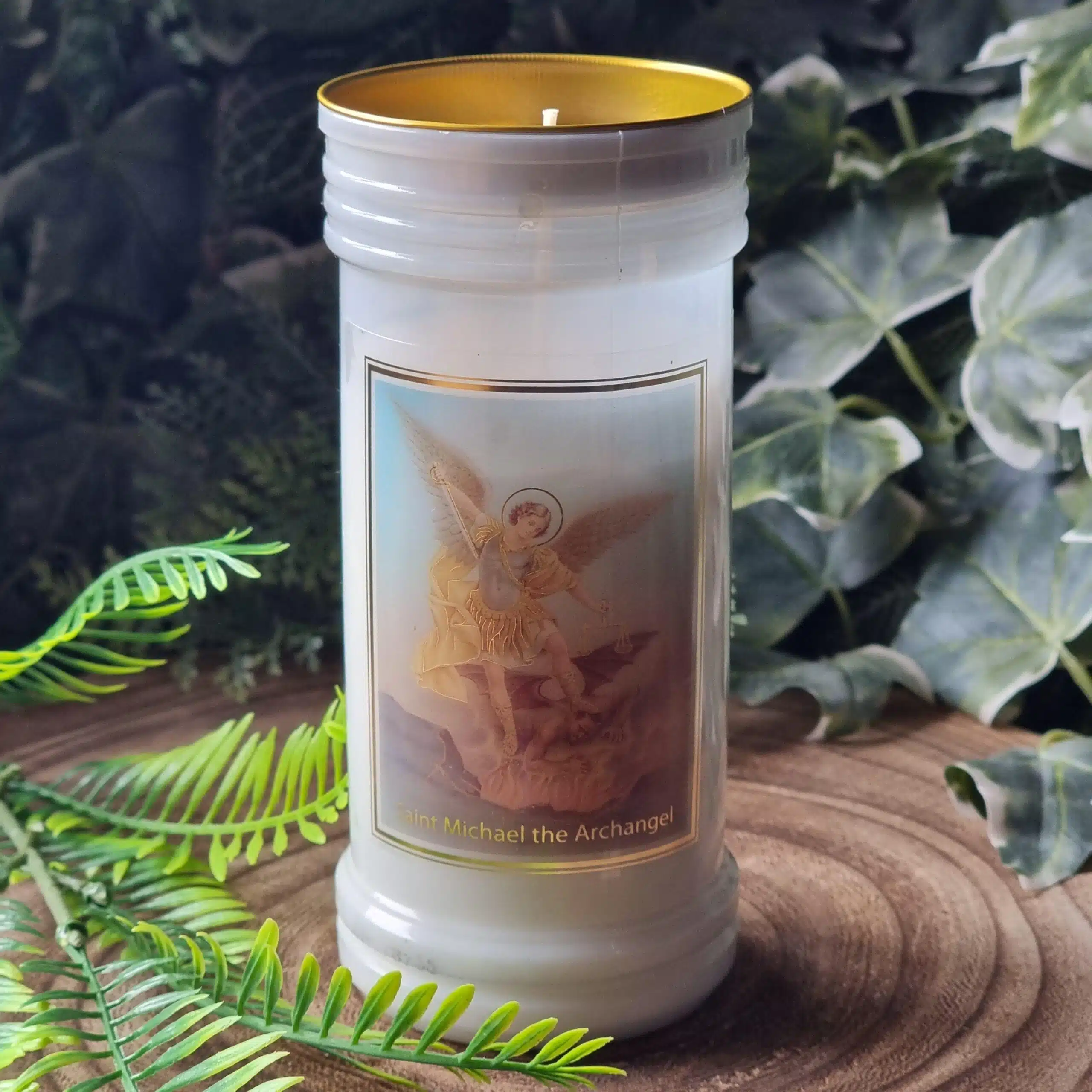 Large Archangel Michael Candle