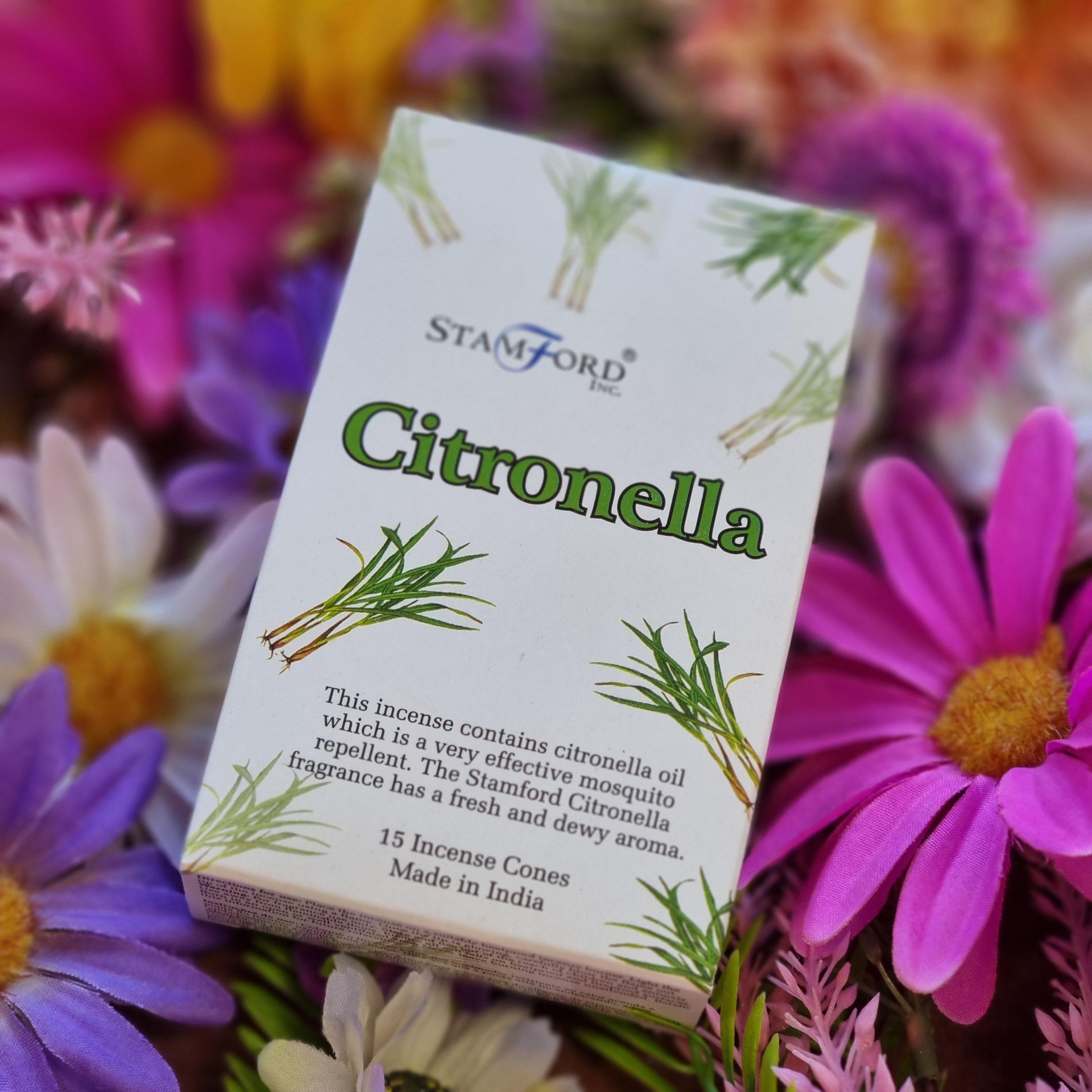 Citronella incense cones