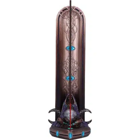 b6614b24-7 Triple Moon Goddess Incense Holder