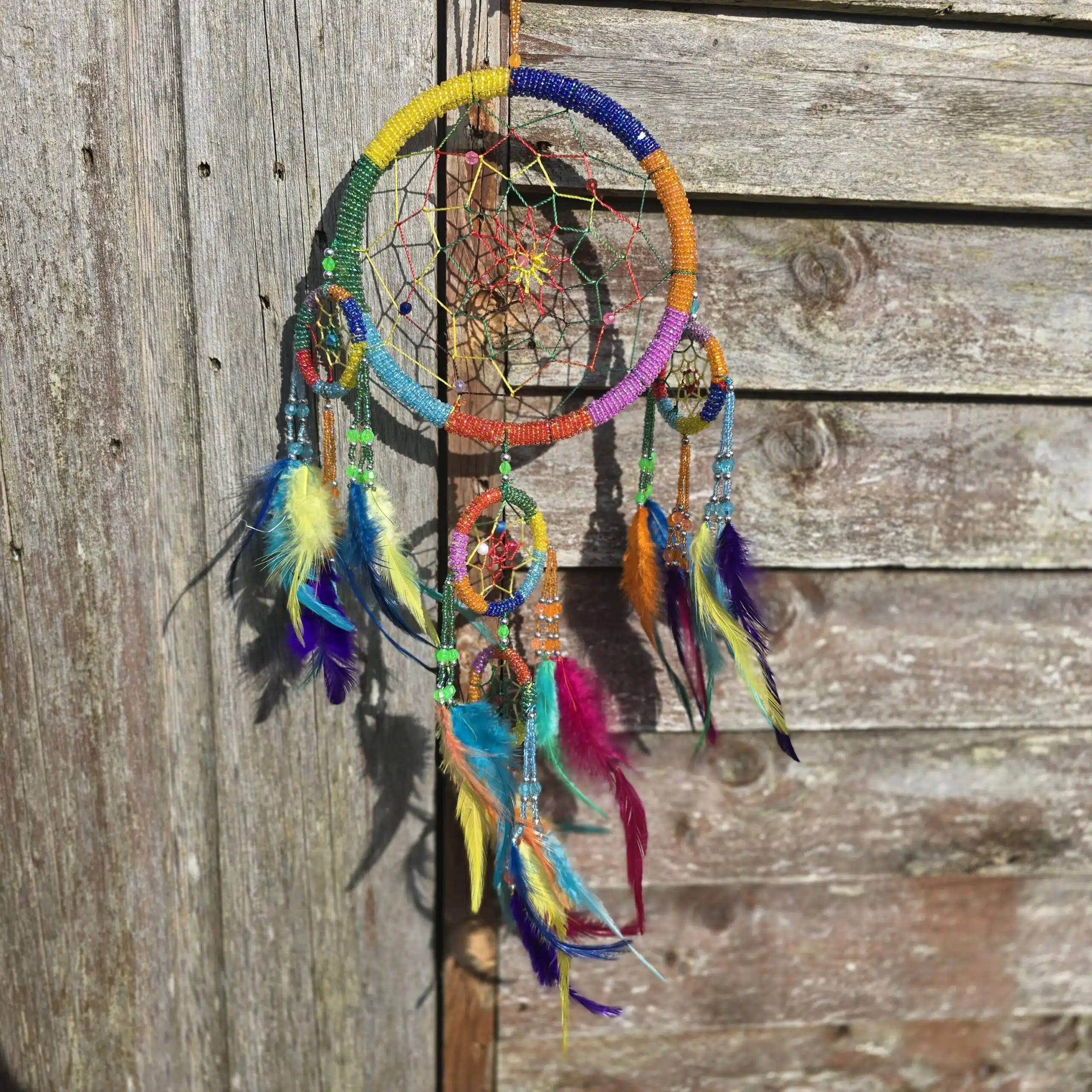 Rainbow dreamcatcher