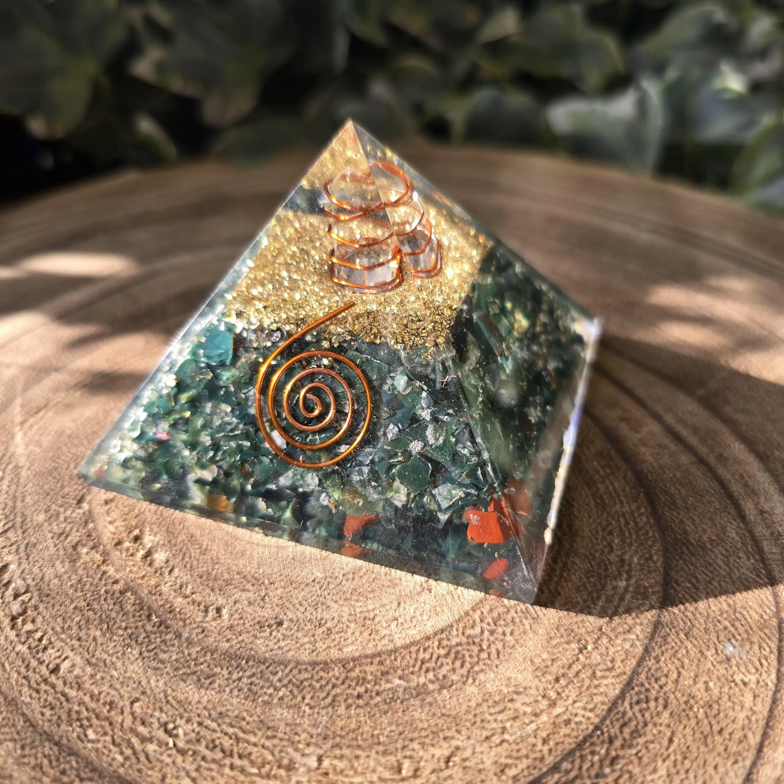 Orgone Pyramid - Blood Stone