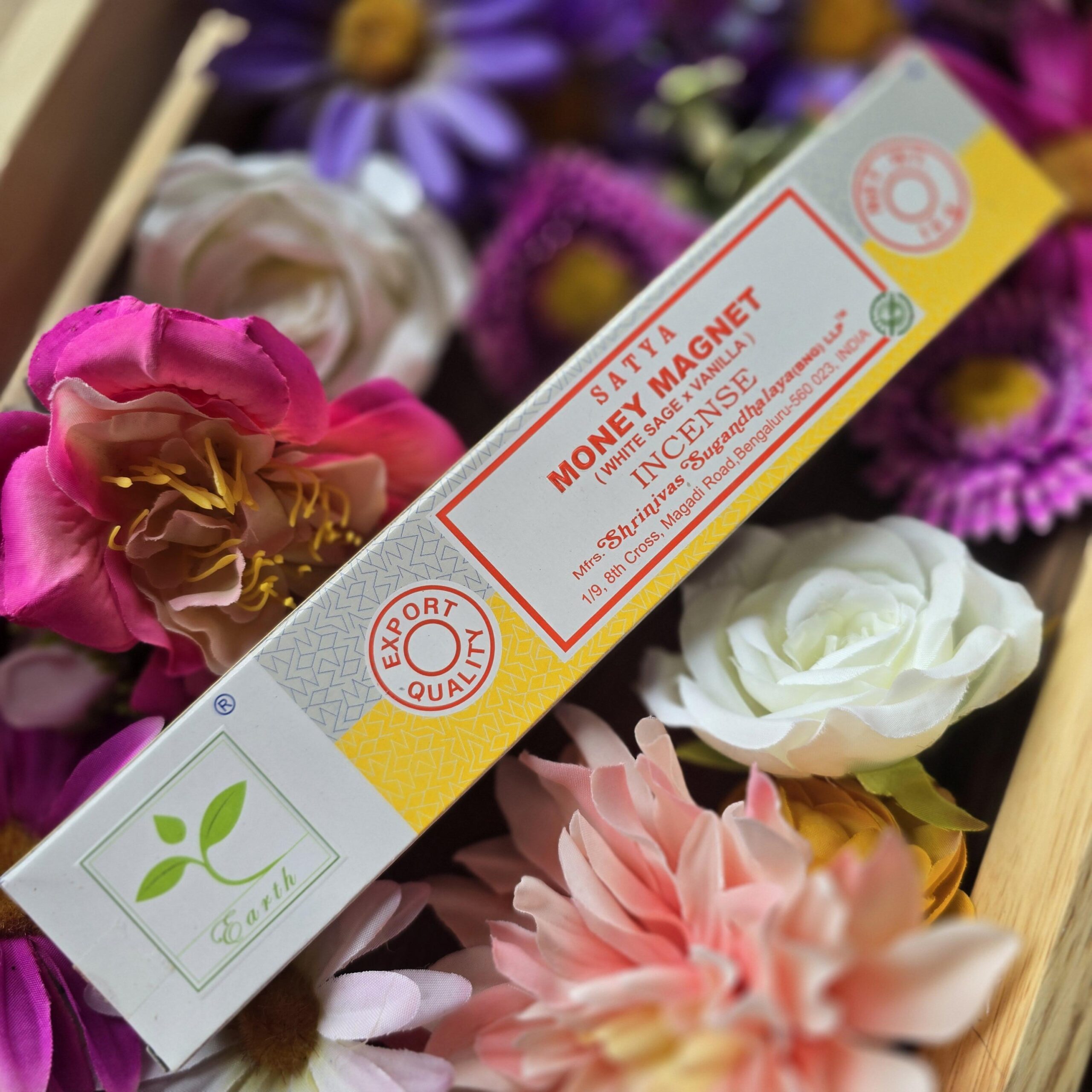 satya incense - money magnet
