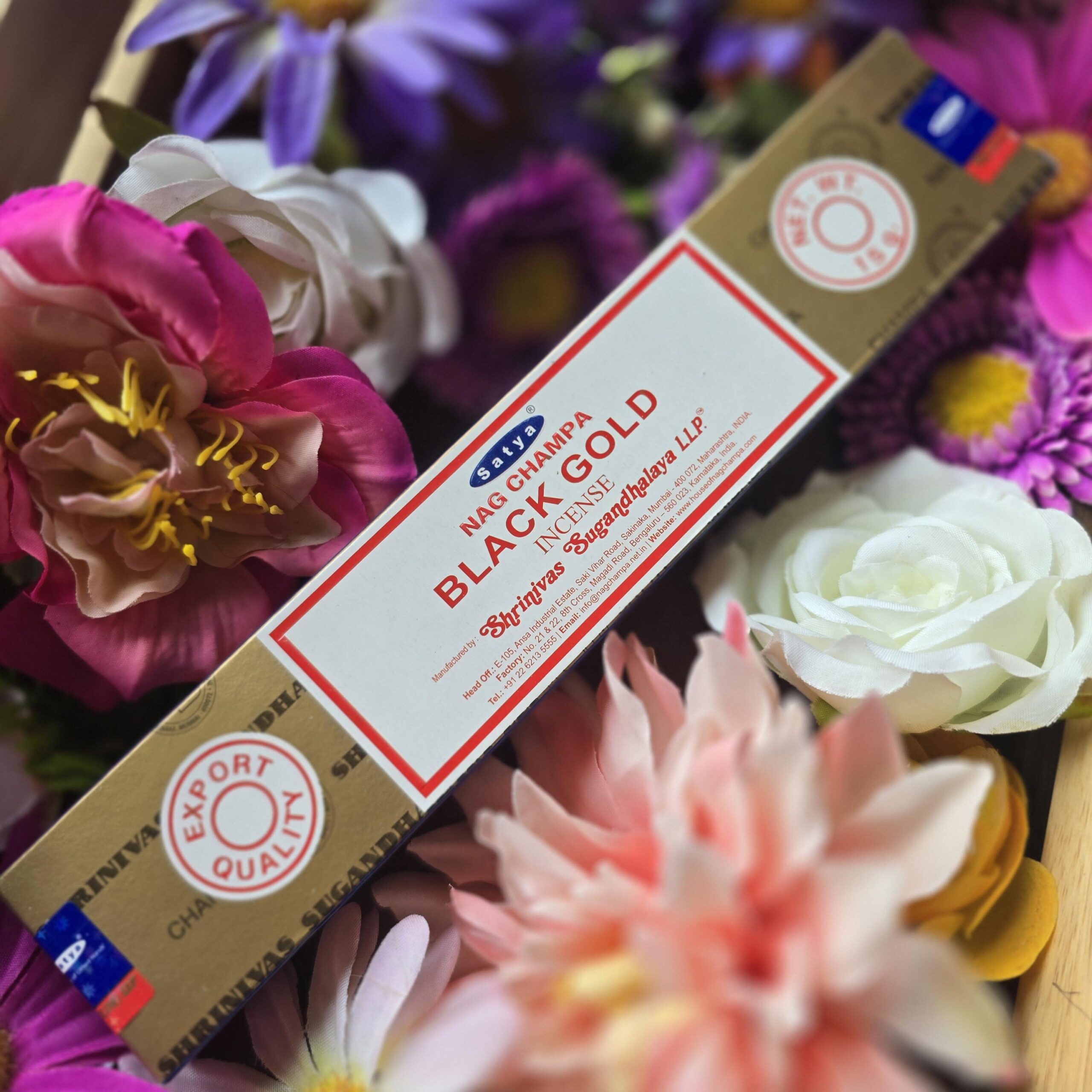 black gold incense