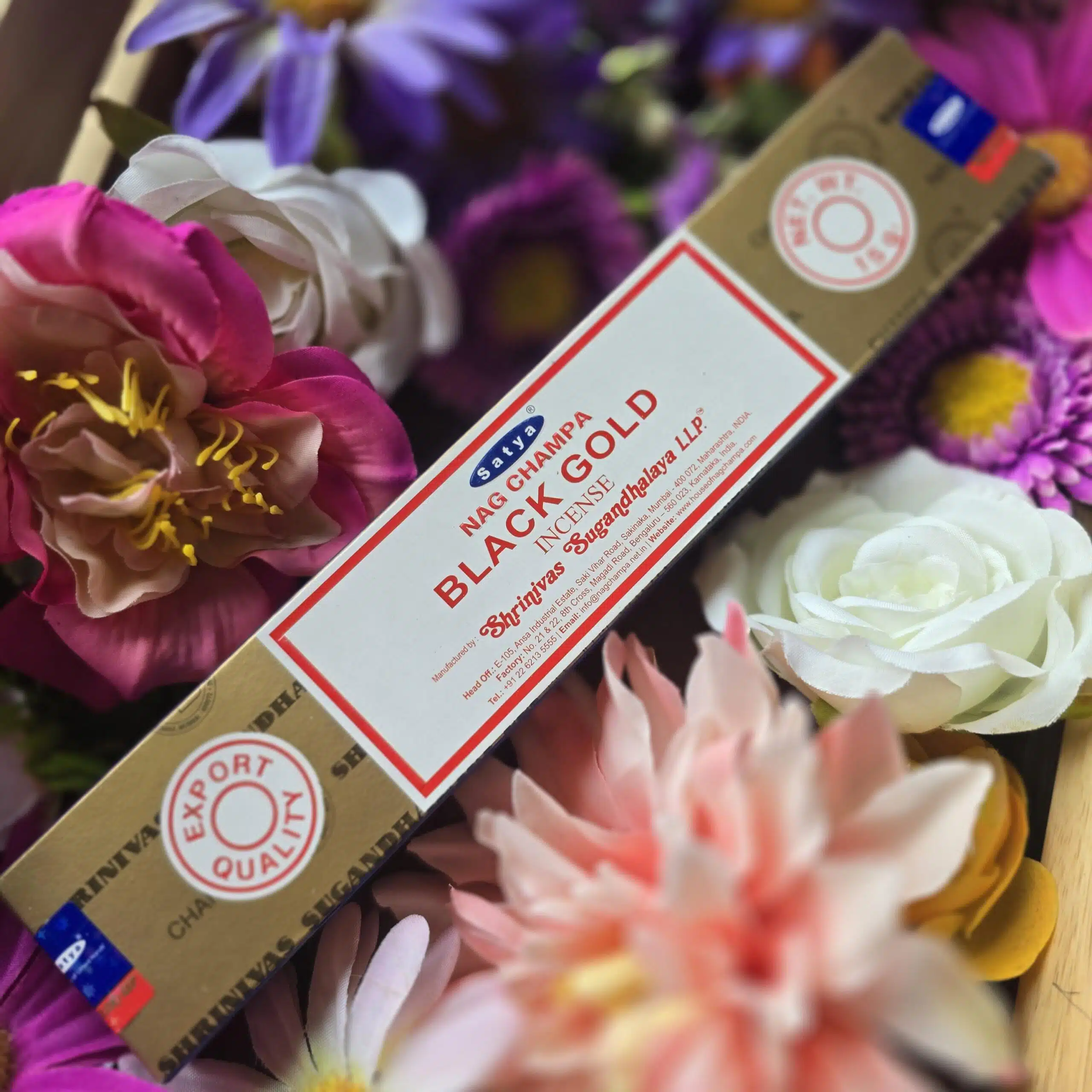 black gold incense