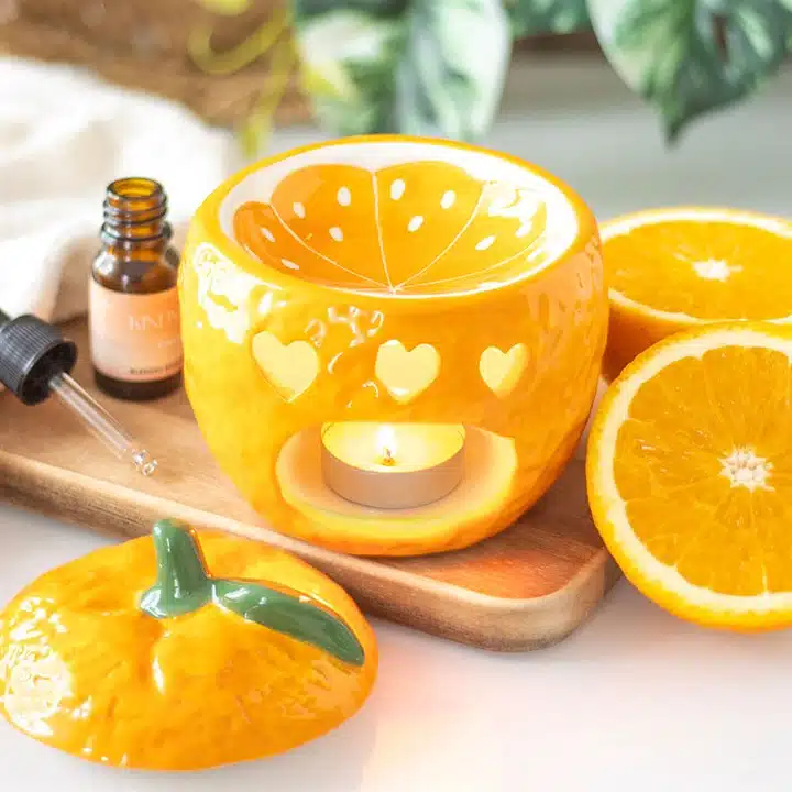 orange oil burner