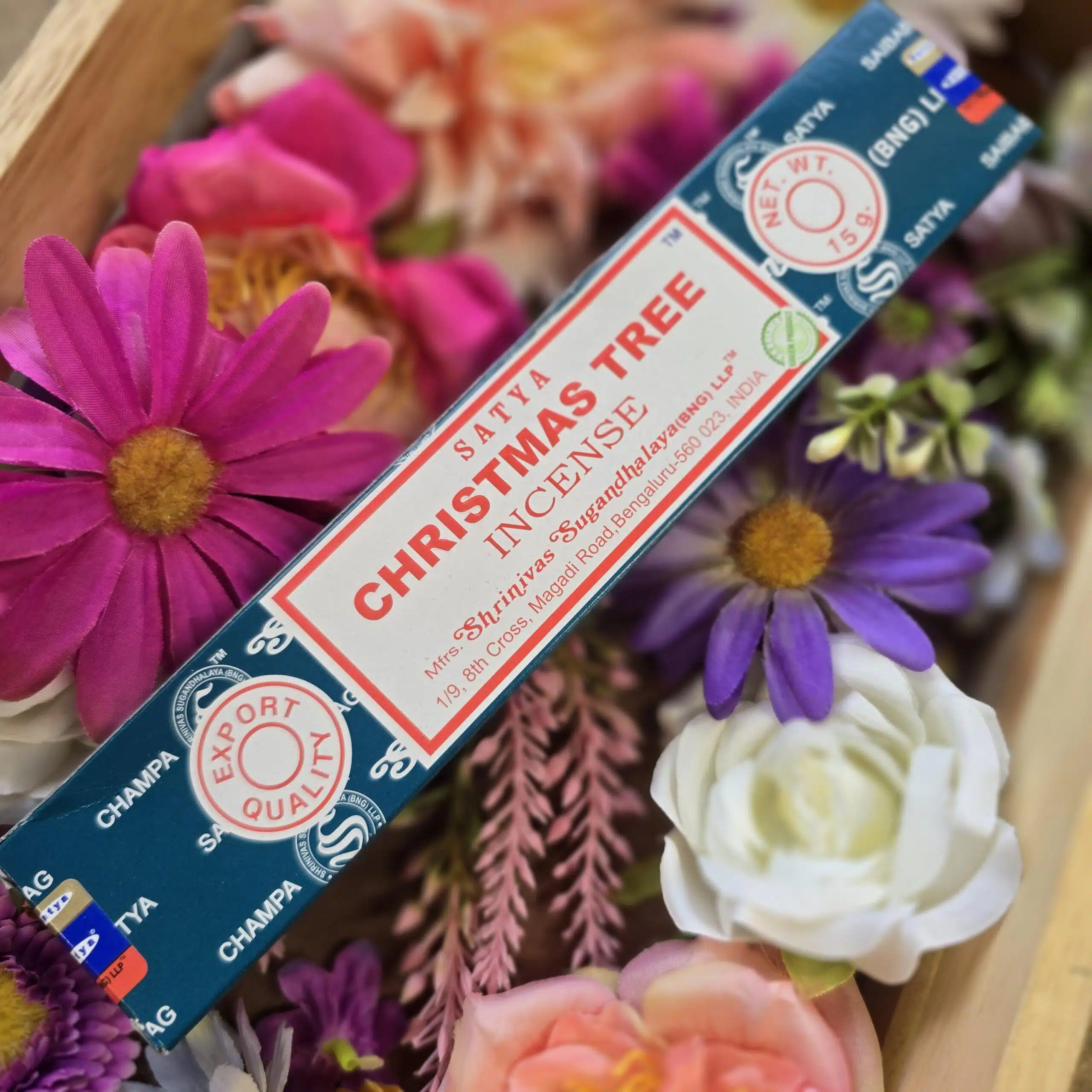 Satya Christmas tree incense